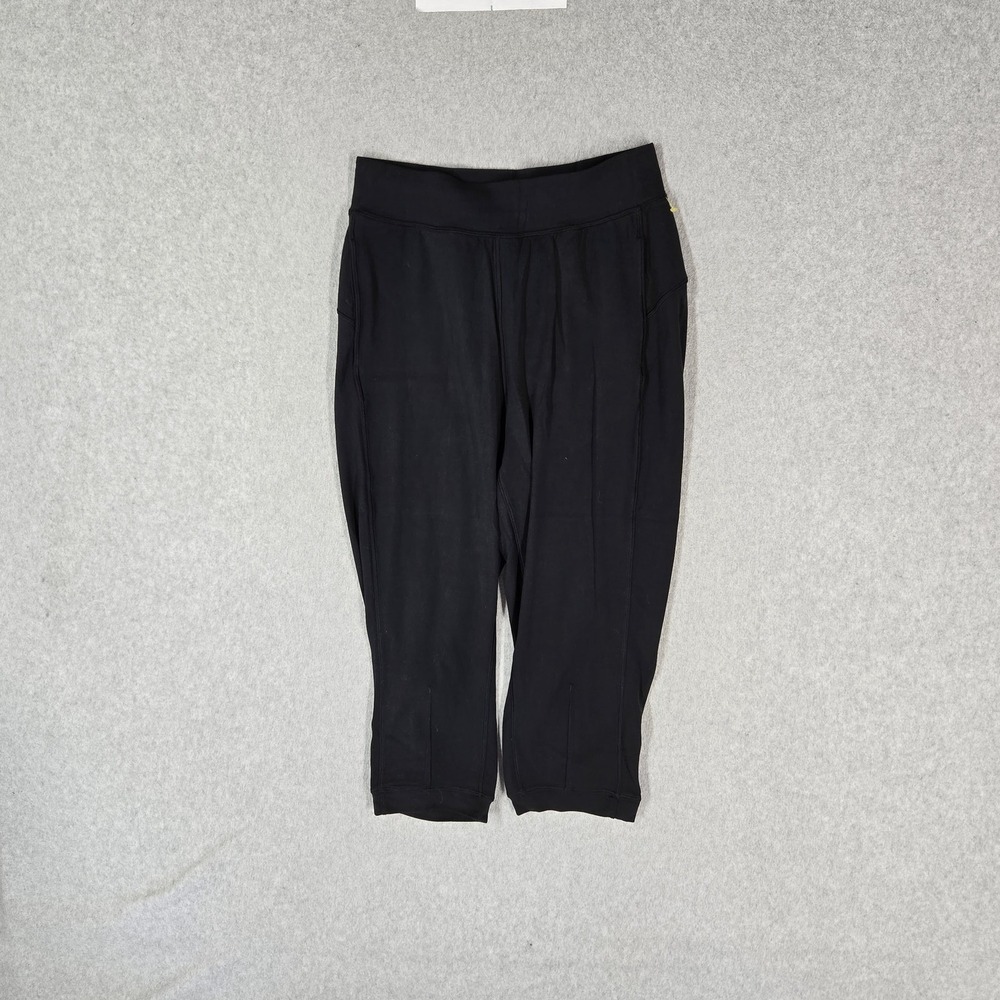 Lululemon Women Activewear Pants 4‎ Black Nulu Rejuvenate Crop Legging Yoga